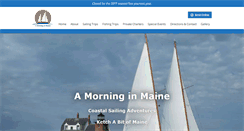 Desktop Screenshot of amorninginmaine.com